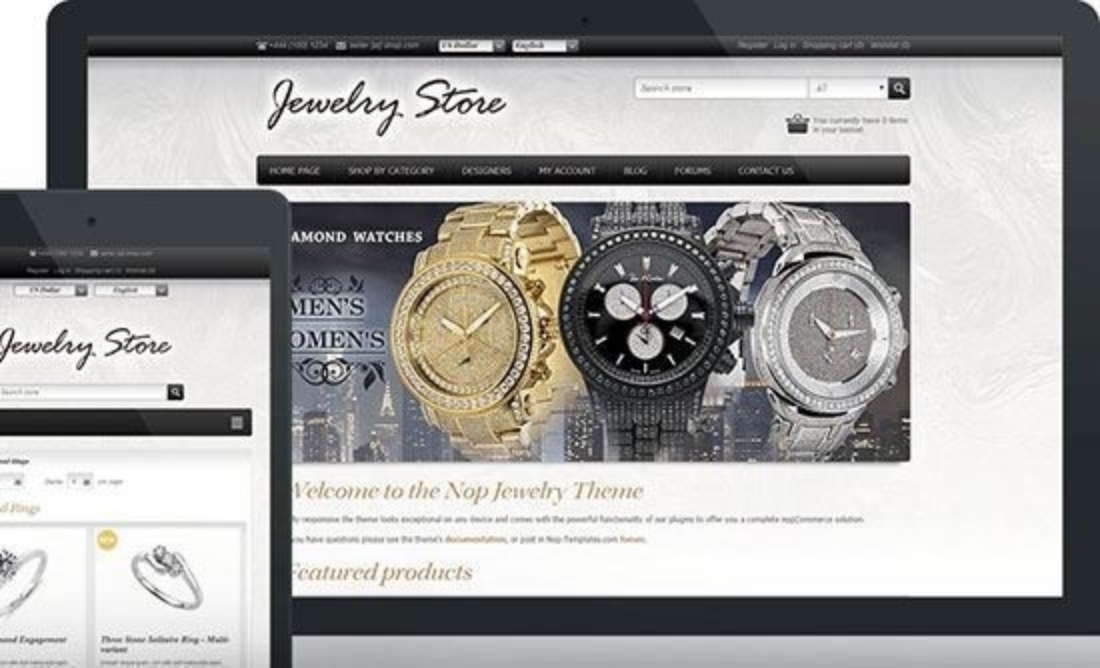 قالب Jewelry Responsive