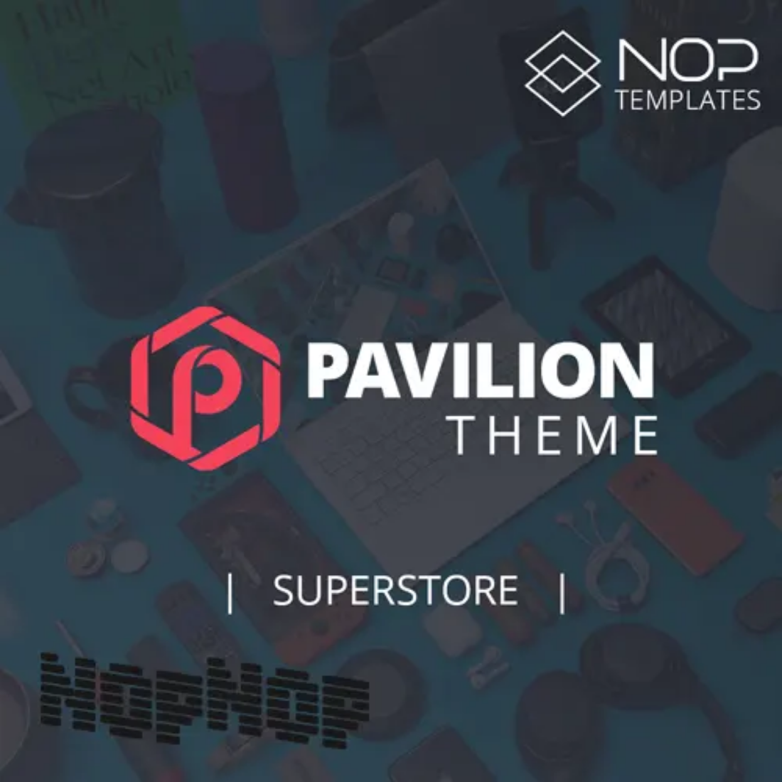  قالب Nop Pavilion برای ورژن 4.40